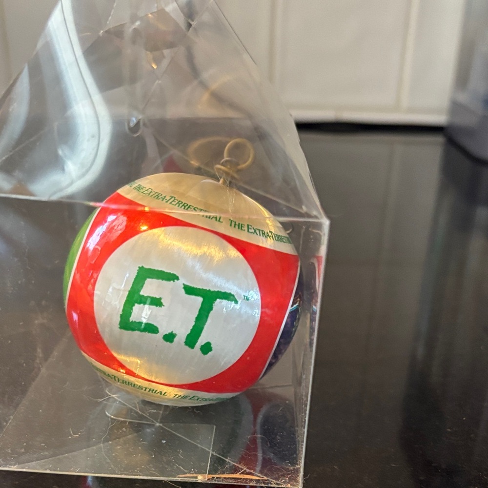 Universal E.T. Holiday Ornament - Red, Green, White
